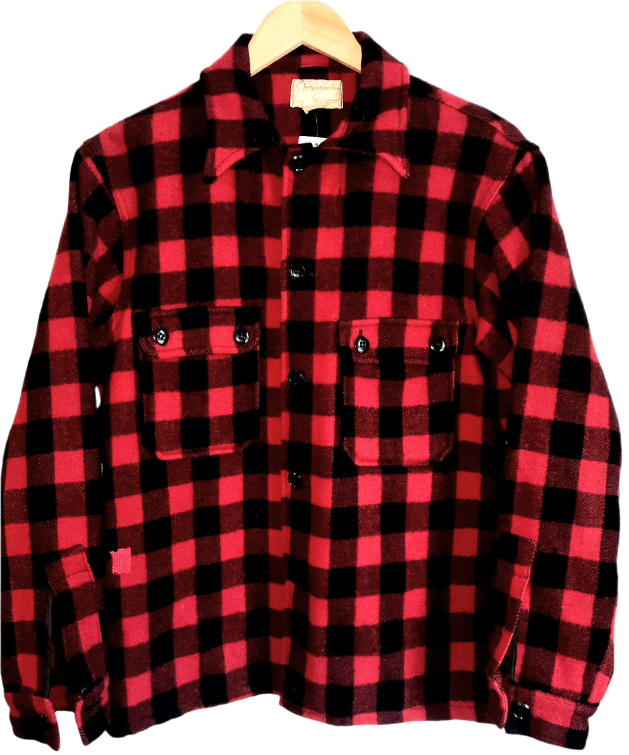 1960s Outdoor World Wool Shirt