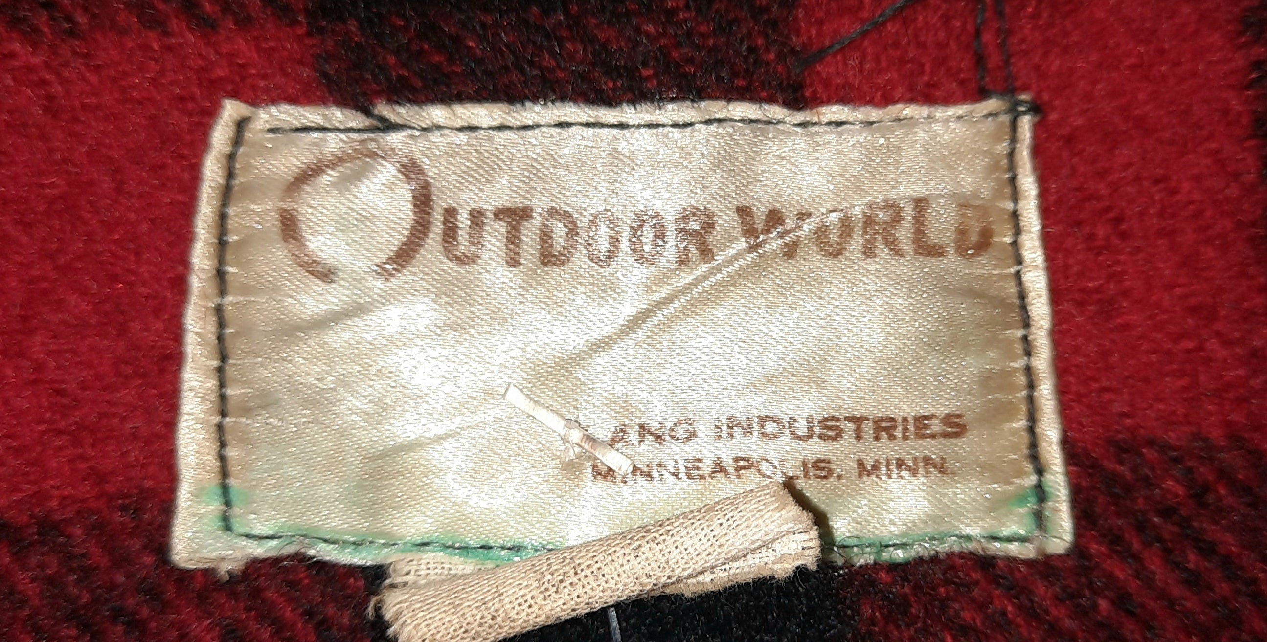 1960s Outdoor World Wool Shirt