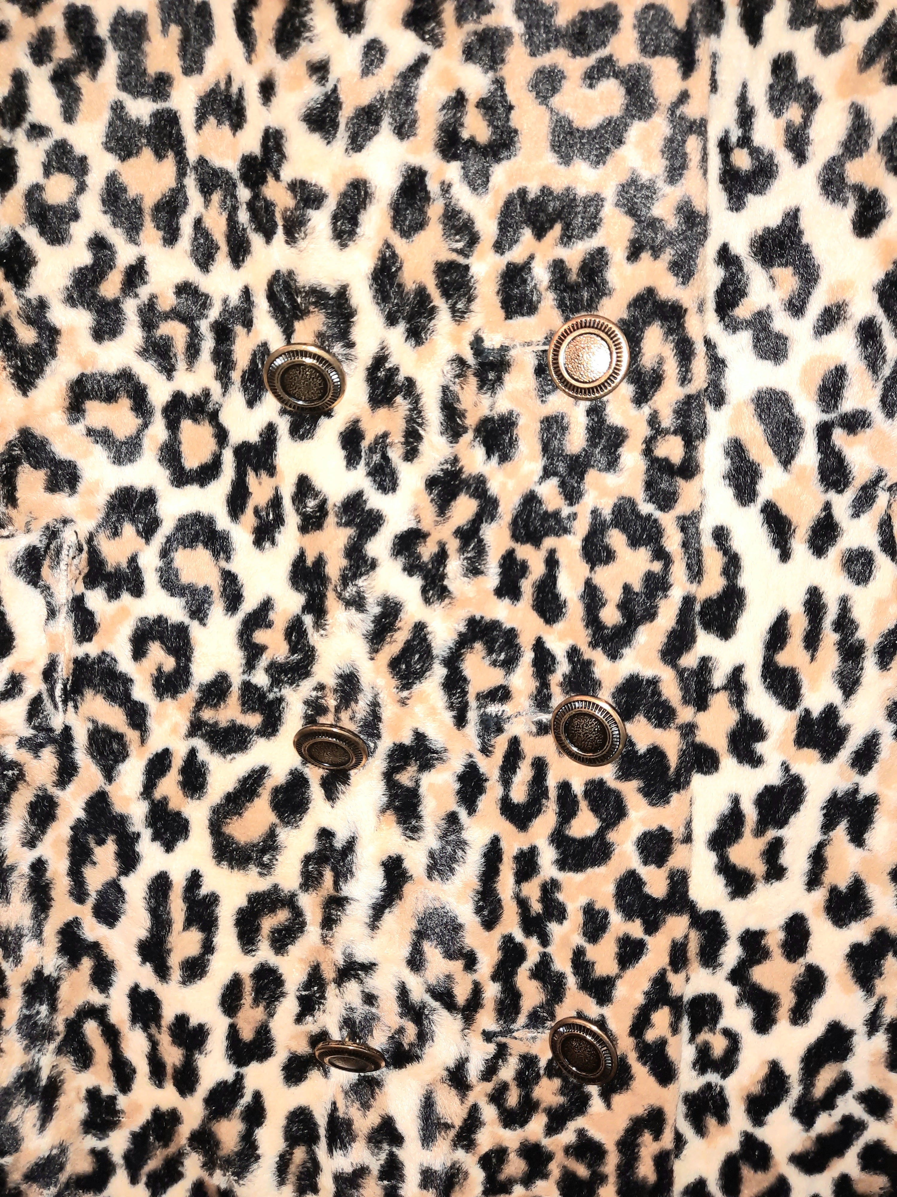 Faux-Fur Cheetah Jacket