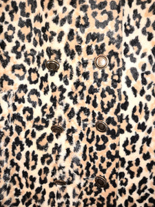 Faux-Fur Cheetah Jacket