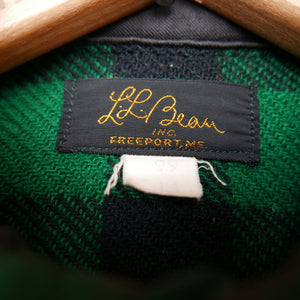 1960's LL Bean Wool Plaid Jacket
