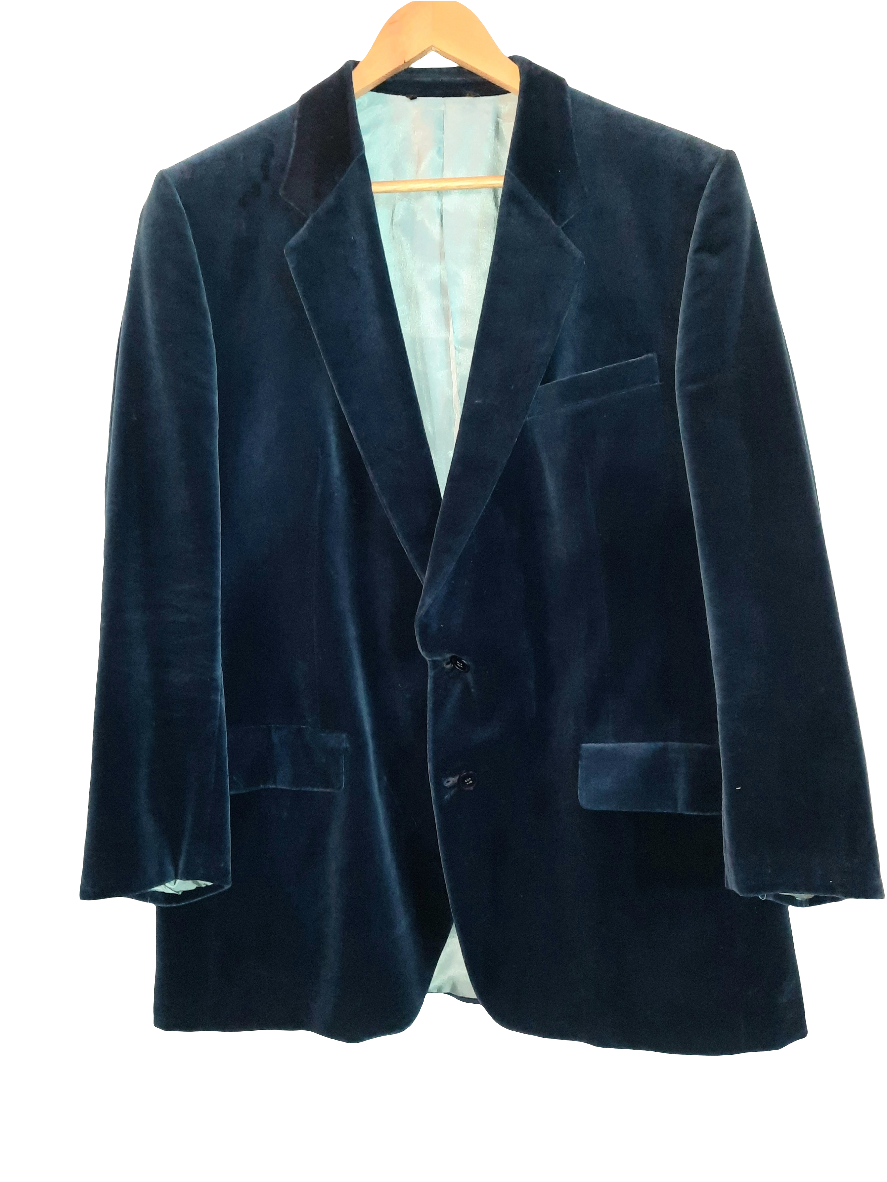 Blue Velvet Blazer